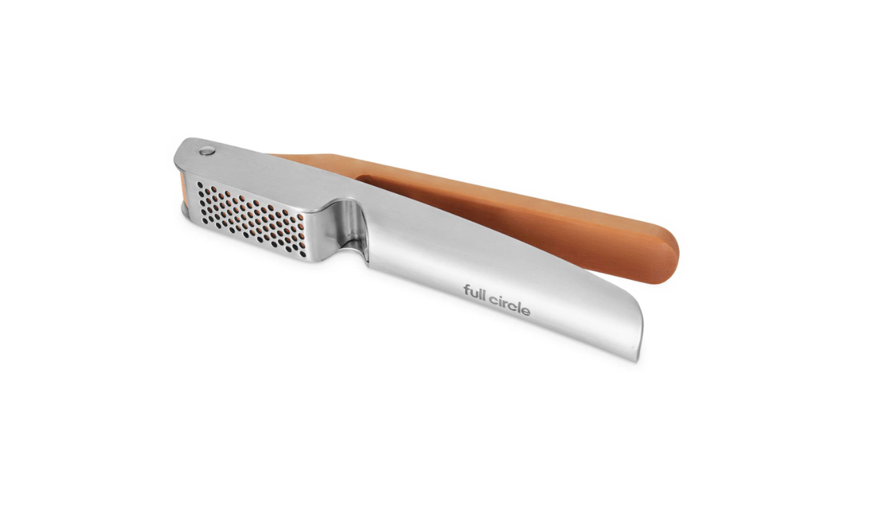 Full Circle No Mess Garlic Press