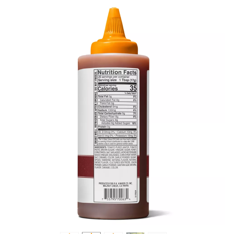 Kinder's Marinade: Sticky Honey BBQ Wing Sauce
