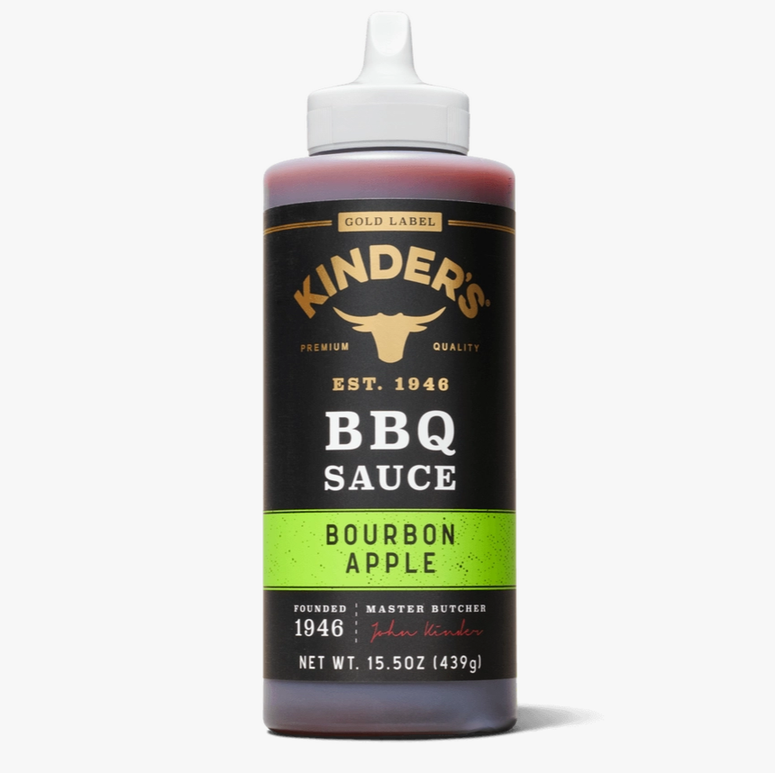 Kinder's Bourbon Apple BBQ Sauce (Gold Label)