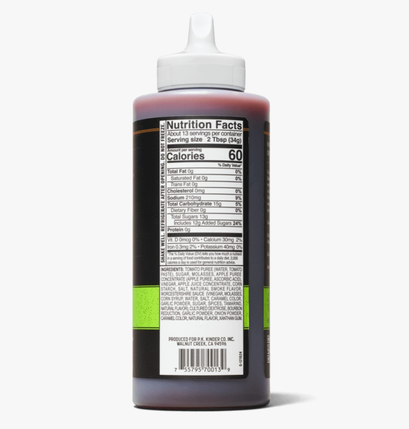 Kinder's Bourbon Apple BBQ Sauce (Gold Label)