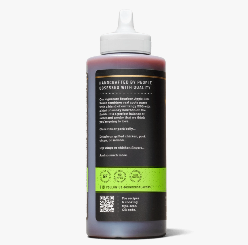 Kinder's Bourbon Apple BBQ Sauce (Gold Label)