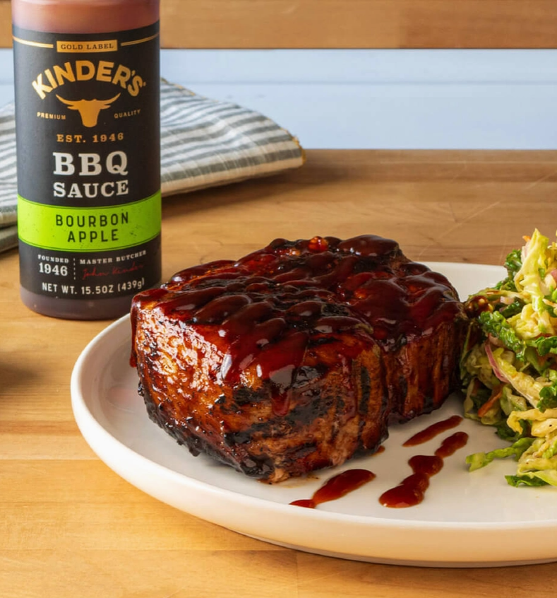 Kinder's Bourbon Apple BBQ Sauce (Gold Label)
